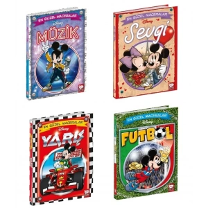 Disney Çizgi Roman Seti 4 Kitap