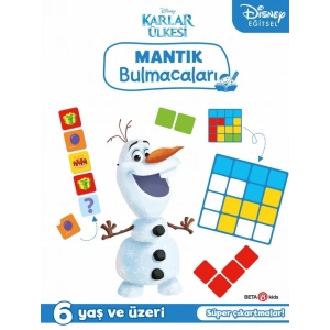 Disney Eğitsel Karlar Ülkesi Çıkartmalı Mantık Bulmacaları