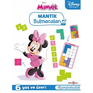 Disney Eğitsel Minnie Çıkartmalı Mantık Bulmacaları