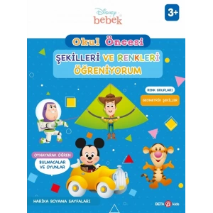 Disney Eğitsel Okul Öncesi Şekilleri ve Renkleri Öğreniyorum