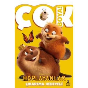 Disney Hoplayanlar;Çok Boya! Çıkartmalı Dev Boyama Kitabı