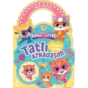 Disney Jr.Supper Kitties - Tatlı Arkadaşım Boyama Kitabı
