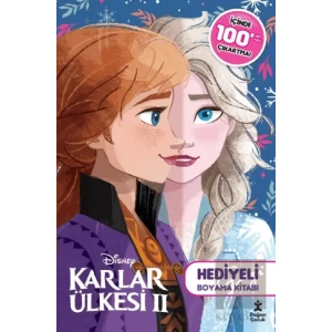 Disney Karlar Ülkesi 2 100+ Çıkartma Hediyeli Boyama Kitabı