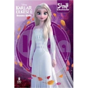Disney Karlar Ülkesi 2 Simli Çıkartmalı Boyama Kitabı