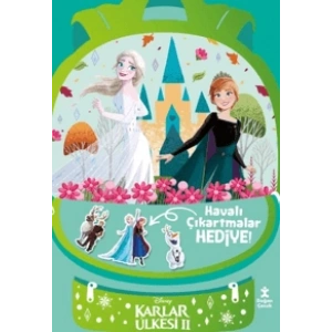 Disney Karlar Ülkesi (Ciltli);Parıltılı Tatil Çantam Etkinlik ve Boyama Kitabı