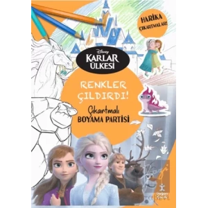 Disney Karlar Ülkesi - Renkler Çıldırdı! Çıkartmalı Boyama Partisi