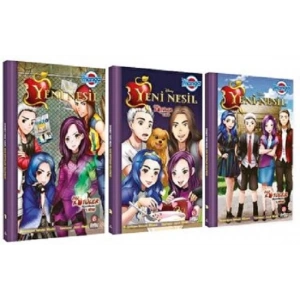 Disney Manga Yeni Nesil Özlü Kötüler Üçlemesi 3 Kitap Set