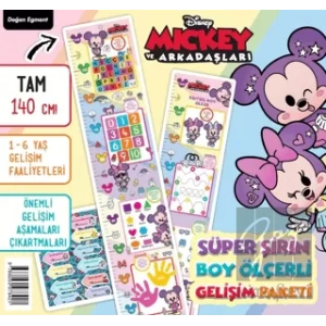 Disney Mickey Ve Arkadaşları Süper Şirin Boy Ölçerli Gelişim Paketi