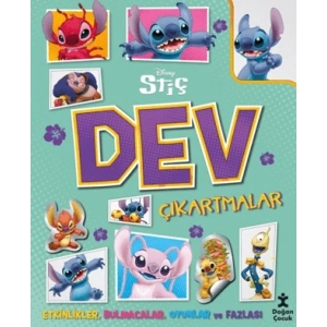 Disney Stiç - Dev Çıkartmalar Etkinlik Kitabı