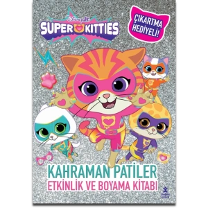 Dısney Superkıttıes –  Kahraman Patiler Etkinlik Ve Boyama Kitabı