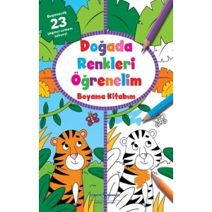 Doğada Renkleri Öğrenelim Boyama Kitabım