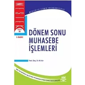 Dönem Sonu Muhasebe İşlemleri