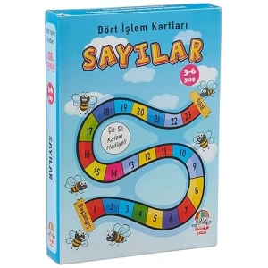 Dört İşlem Kartları - Sayılar (3-6 Yaş)