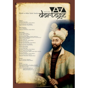 Dörtöğe Felsefe ve Bilim Tarihi Yazıları Hakemli Dergi Yıl: 12 Sayı:25