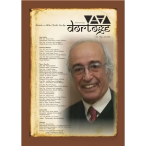 Dörtöğe Felsefe ve Bilim Tarihi Yazıları Hakemli Dergi Yıl:7 Sayı:14