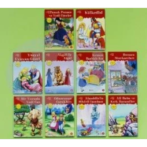 Dünya Masalları Dizisi ( 10 Kitap set - Düz Yazılı)