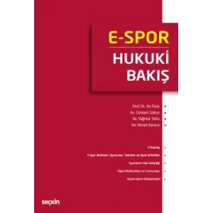 E–Spor: Hukuki Bakış