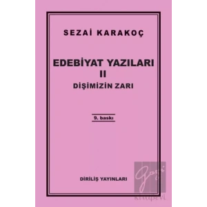 Edebiyat Yazıları 2: Dişimizin Zarı