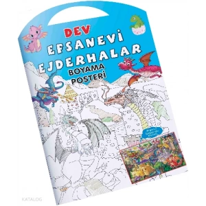 Efsanevi Ejderhalar Dev Boyama Seti