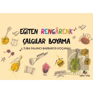Eğiten Rengarenk Çalgılar Boyama