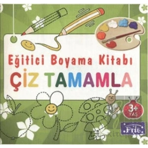 Eğitici Boyama Kitabı - Çiz Tamamla