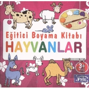 Eğitici Boyama Kitabı - Hayvanlar