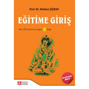 Eğitime Giriş (Ekonomik Boy)