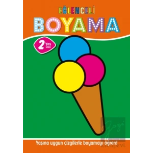 Eğlenceli Boyama - 2 Yaş Üstü 4lü Pastel Boya Hediyeli