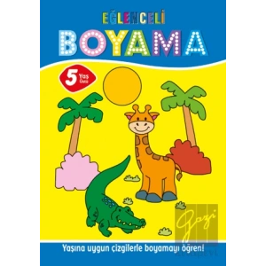 Eğlenceli Boyama - 5 Yaş Üstü 4lü Pastel Boya Hediyeli