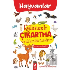 Eğlenceli Çıkartma ve Etkinlik Kitabım - Hayvanlar
