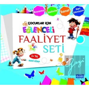 Eğlenceli Faaliyet Seti Mavi Kitap – 3 Yaş Üzeri