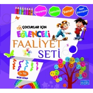 Eğlenceli Faaliyet Seti Mor Kitap – 5 Yaş Üzeri