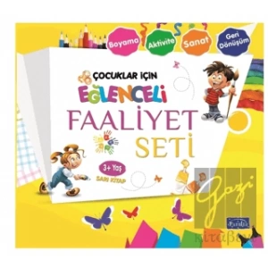 Eğlenceli Faaliyet Seti Sarı Kitap - 3 Yaş Üzeri