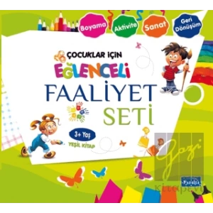 Eğlenceli Faaliyet Seti Yeşil Kitap - 3 Yaş Üzeri