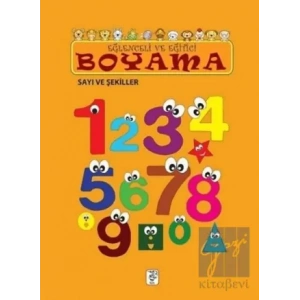 Eğlenceli ve Eğitici Boyama - Sayı ve Şekiller