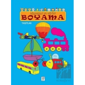 Eğlenceli ve Eğitici Boyama - Taşıtlar