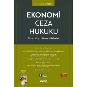 Ekonomi Ceza Hukuku – Birinci Kitap: Genel Hükümler