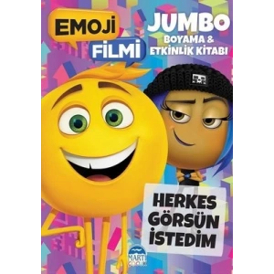 Emoji Filmi Jumbo Boyama ve Etkinlik Kitabı