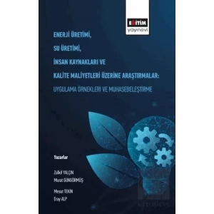 Enerji Üretimi, Su Üretimi, İnsan Kaynakları ve Kalite Maliyetleri Üzerine Araştırmalar: Uygulama Örnekleri ve Muhasebeleştirme