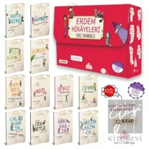 Erdem Hikayeleri - Dürüst Ol Ki Mutlu Olasın (12 Kitap Set)