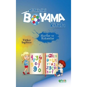 Etkinlikli Boyama Kitabı Harfler ve Rakamlar