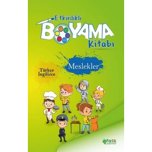 Etkinlikli Boyama Kitabı Meslekler