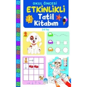Etkinlikli Tatil Kitabım (3-4 Yaş)
