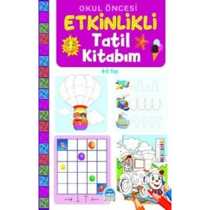 Etkinlikli Tatil Kitabım-(4-5 Yaş)