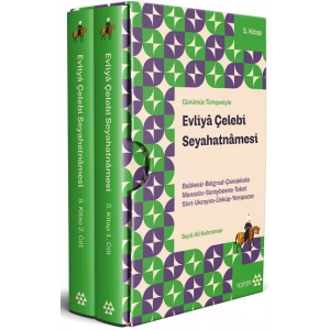 Evliya Çelebi Seyahatnamesi (5 Kitap 2 Cilt) (Kutulu)