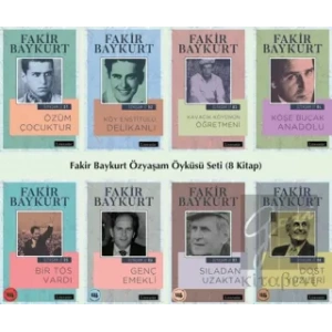 Fakir Baykurt Özyaşam Öyküsü Seti 8Kitap