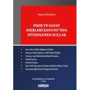 Fikir ve Sanat Eserleri Kanununda Düzenlenen Suçlar