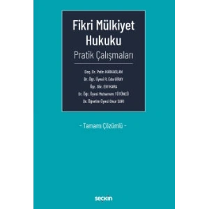 Fikri Mülkiyet Hukuku Pratik Çalışmaları Tamamı Çözümlü