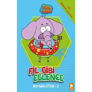 Fil Gibi Eğlence Boyama Kitabı- 2-Kral Şakir