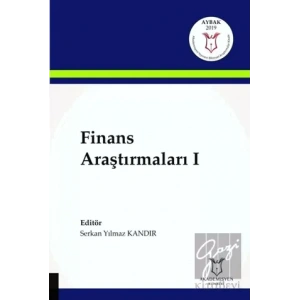 Finans Araştırmaları 1
